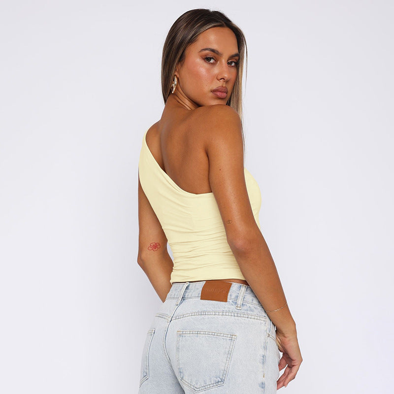 Freja One-Shoulder Top