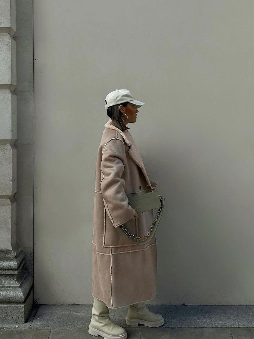 OSLO Oversized Wool Look Coat