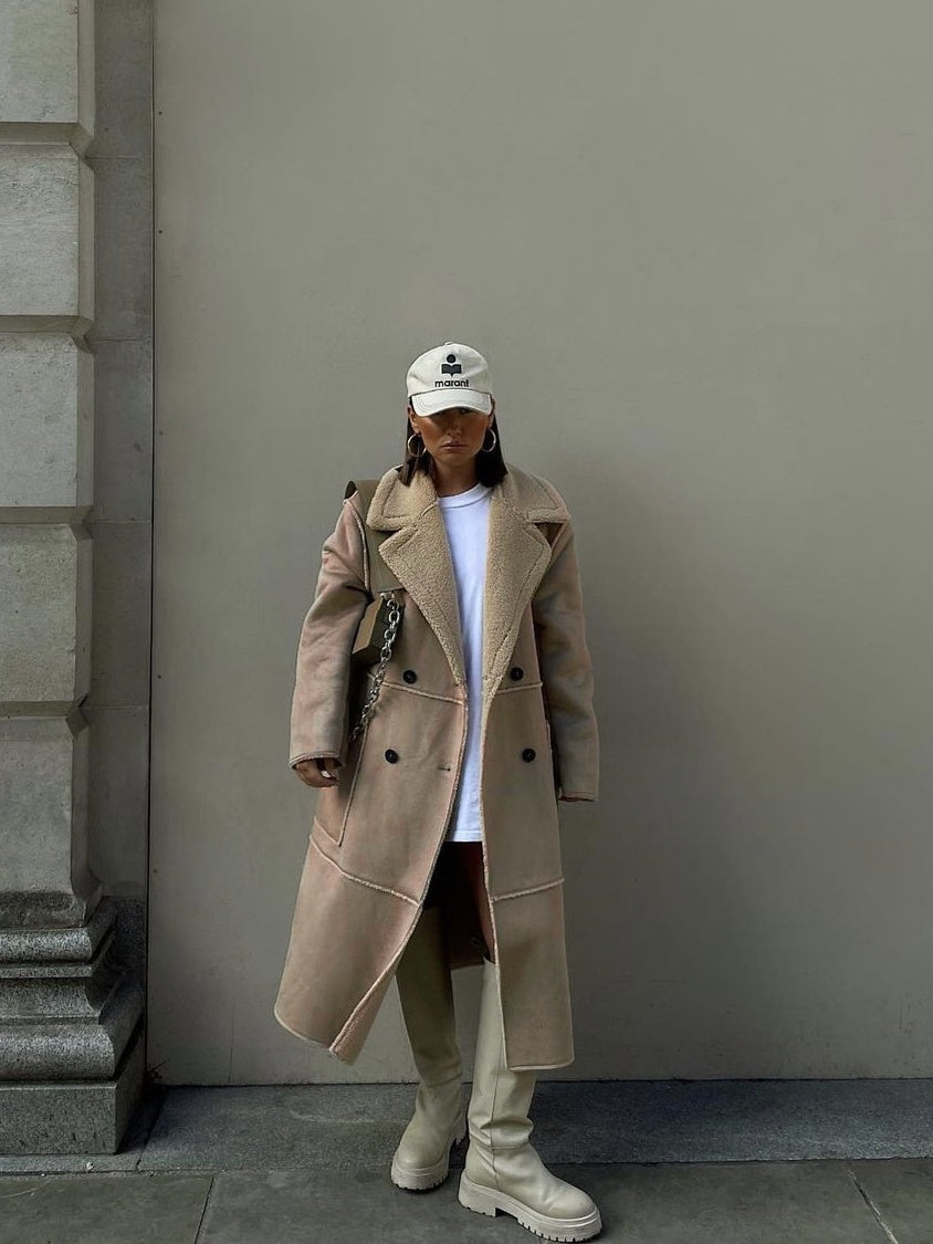 OSLO Oversized Wool Look Coat