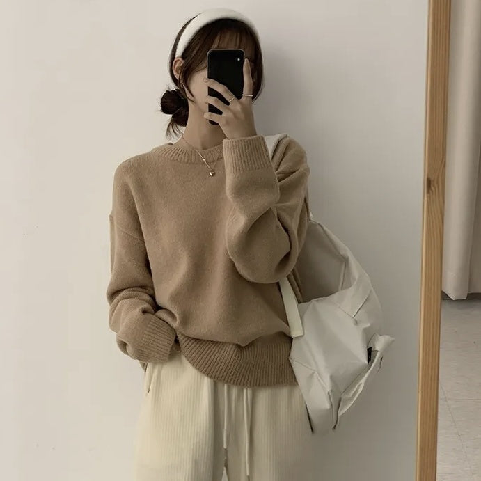 Nordic Soft Knit - Minimal Pullover Sweater