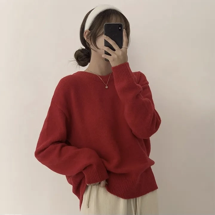 Nordic Soft Knit - Minimal Pullover Sweater
